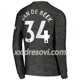 Manchester United Donny van de Beek 34 Drugi Nogometni Dres 2020-2021 Dugim Rukavima